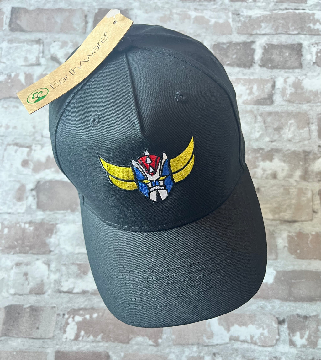 Casquette Goldorak - Noire & Ajustable | Grafitee - Produit Neuf